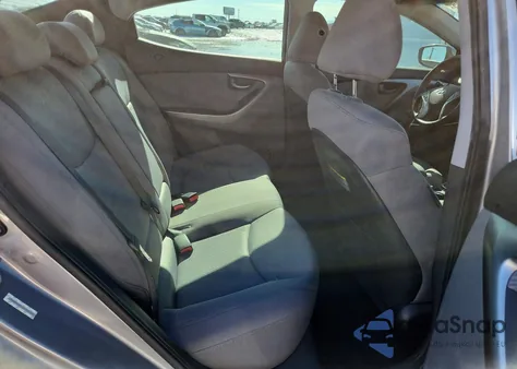 2012 Hyundai Elantra Gls from USA, damaged, VIN KMHDH4AE4CU296743